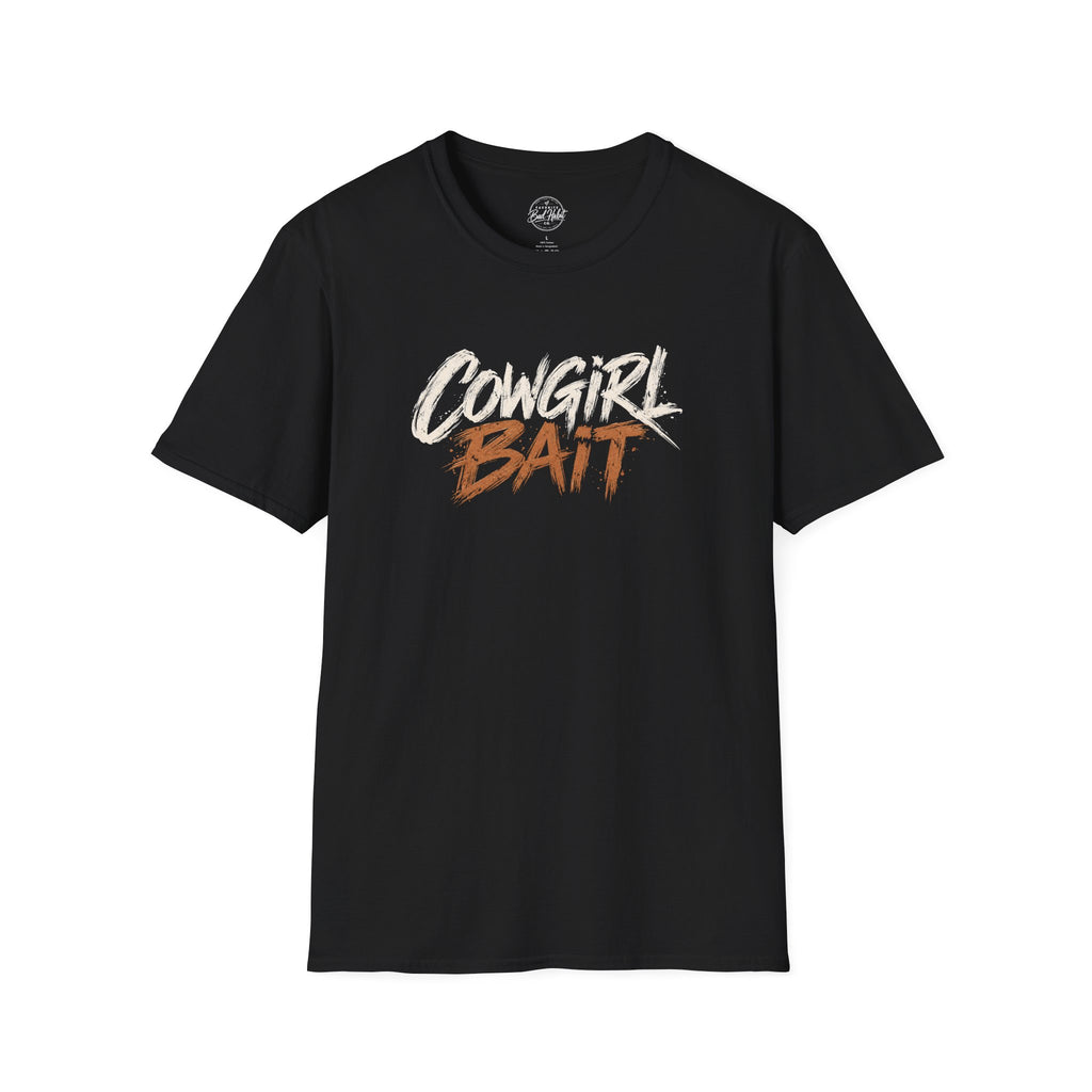 Cowgirl Bait T-shirt product image 6, showing shirt style and design