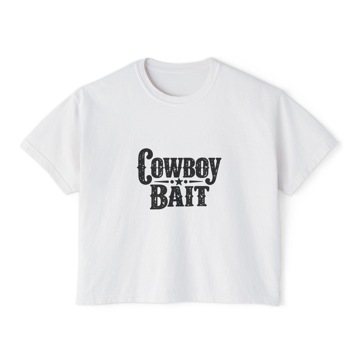 Cowboy Bait T-shirt product image 2, showing shirt style and design