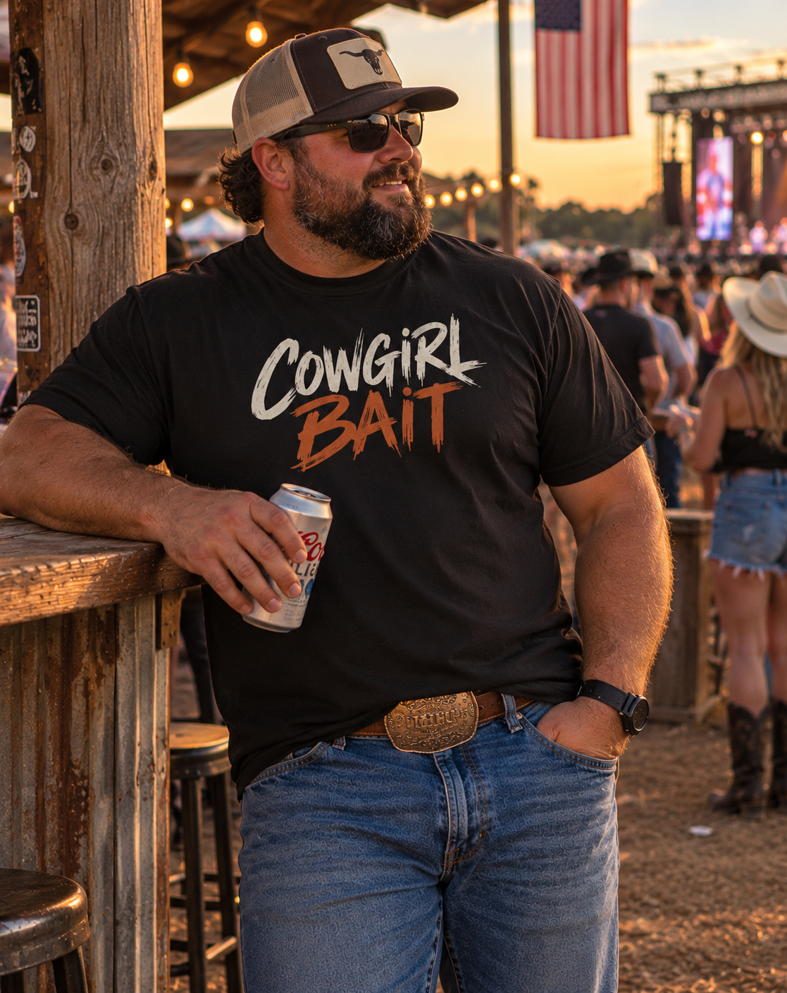 Cowgirl Bait country concert lifestyle photo 1